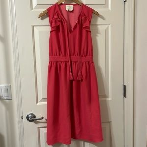 Kate Spade Pink Girly Barbie Ruffle Dress S